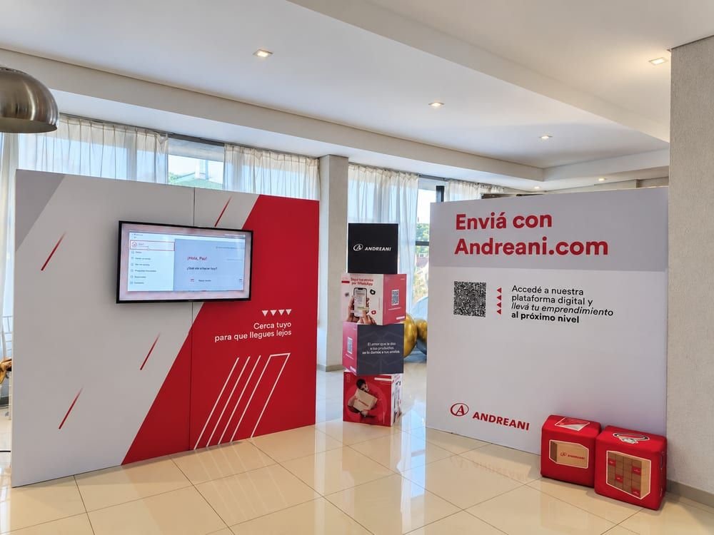 Stand corporativo en evento